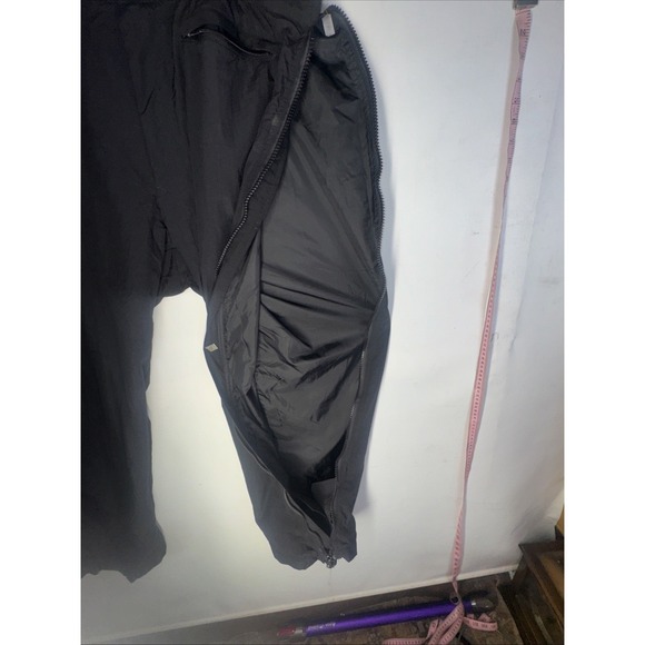 VINTAGE 90s St Johns Bay Mens Size Large Tall Full Zip Lined Snow Pants Black - Picture 5 of 11